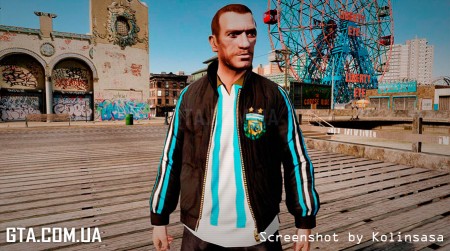 Аргентинская куртка с футболкой